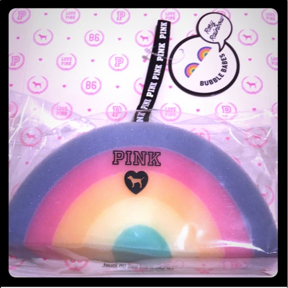 💕PINK VS Bubble Babes Bath Sponge Bundle NWT💕 - Picture 4 of 6